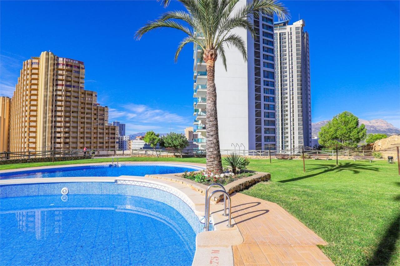 Skyline 10 Gran Terraza Privada Con Vistas Espectaculares Apartment Benidorm Ngoại thất bức ảnh
